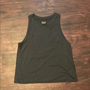 Athleta Dark Gray Sleeveless Tank Top